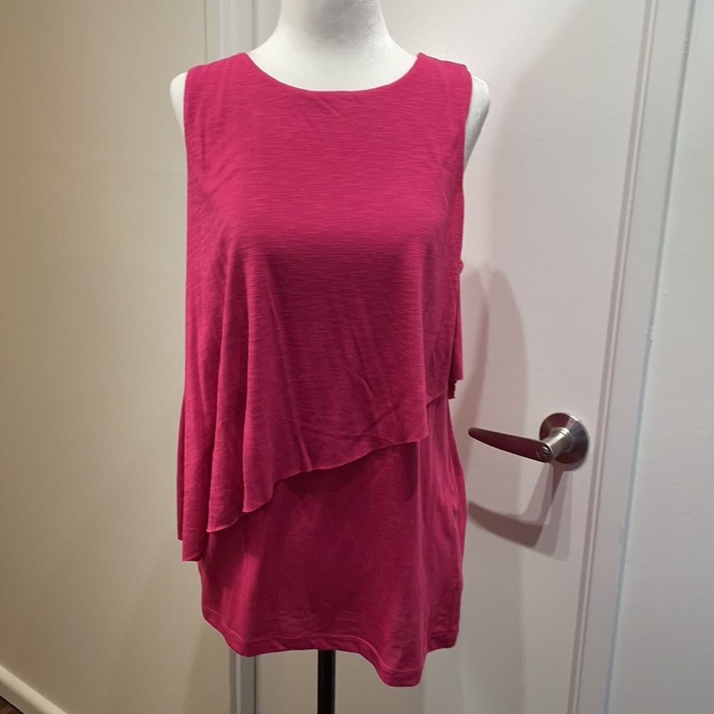 NWOT- Lord & Taylor pink sleeveless top $17
